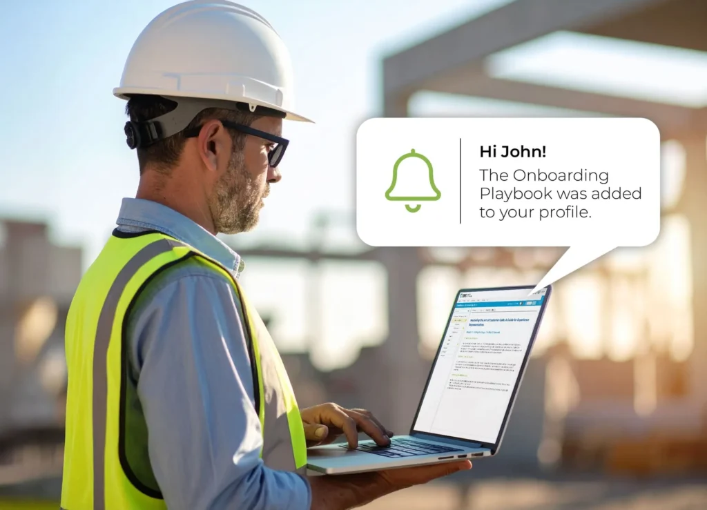 Workplace new employee onboarding